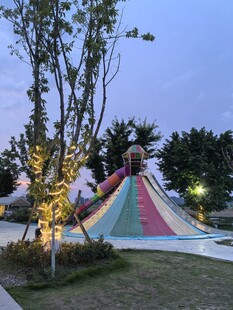 梦幻多彩户外儿童攀爬游乐设施