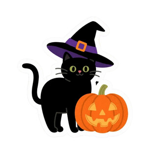 黑猫女巫与南瓜