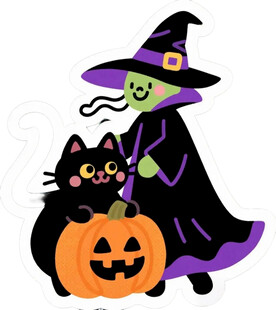 女巫与黑猫的南瓜魔法