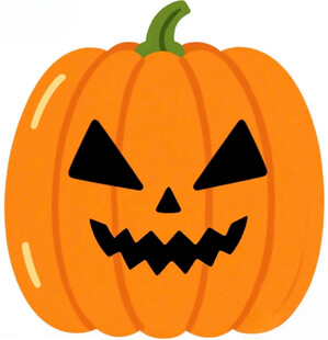 万圣节南瓜灯插画