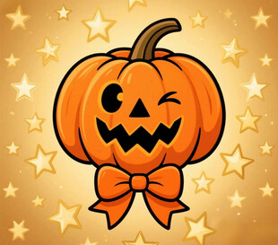 可爱南瓜卡通形象