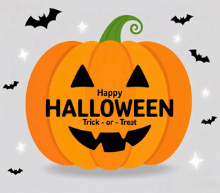 万圣节南瓜灯节日氛围浓