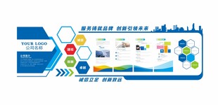 企业简介文化墙
