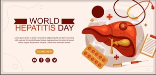 世界肝炎日宣传素材图