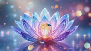 梦幻炫彩莲花梦幻短视频