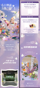 春日蝴蝶展长图