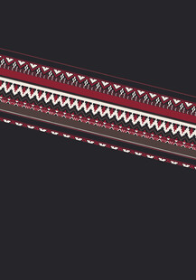 民族风几何图案装饰带