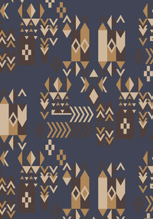 几何图案民族风织物纹理