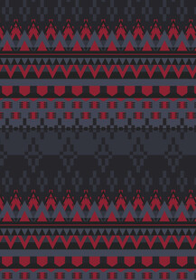 几何图案民族风织物纹理