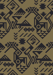 几何民族风图案纹理