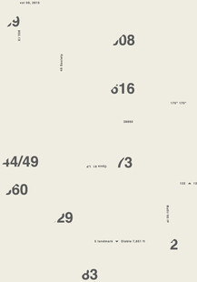 抽象数字与符号组合画面