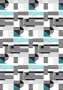 几何条纹图案设计