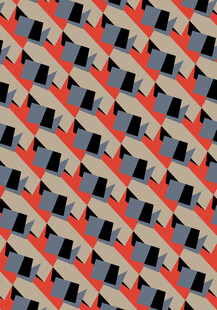 几何图案拼接纹理背景