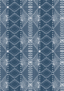 蓝白几何纹理图案
