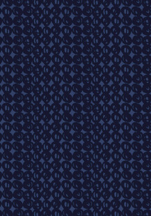 深蓝色几何图案布料纹理