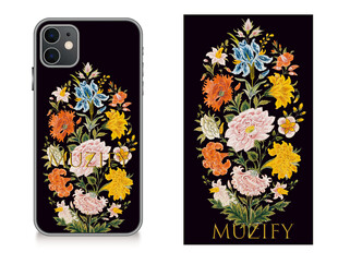 手机壳 花卉图案