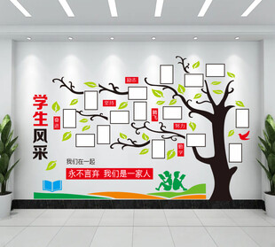 学生风采照片墙