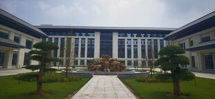 现代中式风格建筑景观