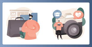 旅行摄影相关元素集合