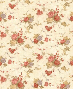 复古花卉图案壁纸设计单元