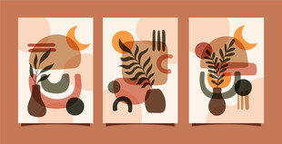 动物主题卡通挂画