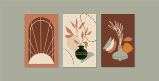 简约风装饰画组合