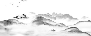 水墨山水