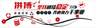 拼搏文化墙