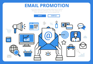 电子邮件推广创意插图