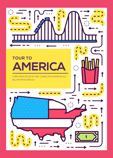 探索美国旅游元素