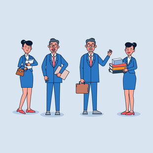 商务人士形象展示