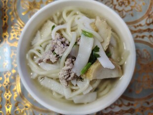 肉丝面条