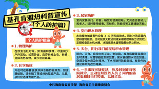 基孔肯雅热科普宣传 个人防护篇