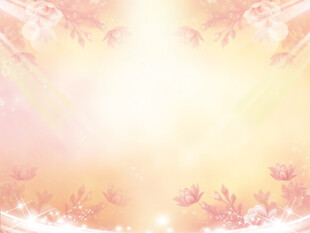 梦幻暖色调花卉背景图