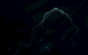 深海神秘生物轮廓