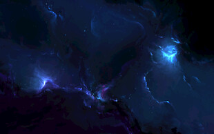 梦幻深邃星空景象