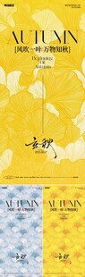黄色系精美画册封面展示