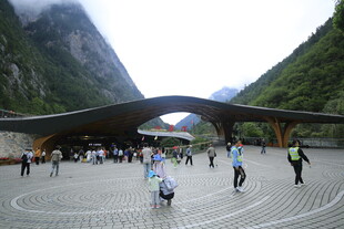 九寨沟景区入口