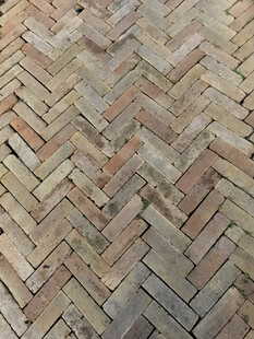 人字形拼贴砖块纹理