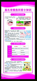 基孔肯雅热 科普小知识 展架