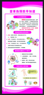 登革热预防早知道 展架