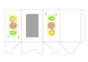 坚果卷包装盒设计