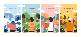 多彩儿童绘本封面设计