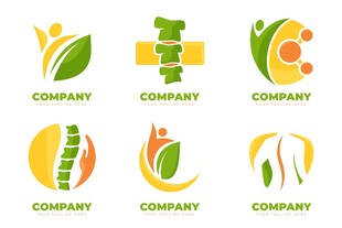 健康医疗类公司标志集合