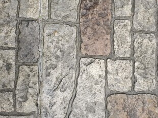 复古石砖地面纹理