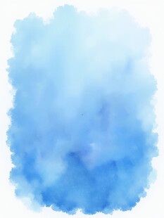 蓝色水彩渐变背景