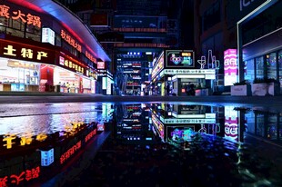城市夜景