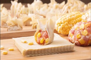 鲜肉玉米饺子