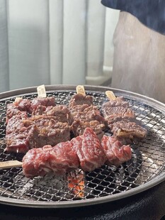 烤牛肉串