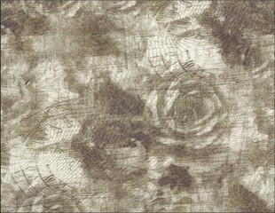 复古风花卉纹理布料